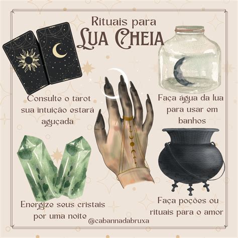 Rituais Para Lua Cheia Spells Witchcraft Modern Witch Wicca