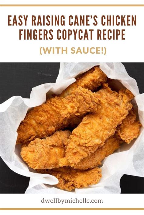 Easy Raising Cane’s Chicken Fingers And Sauce Copycat Recipe 2024