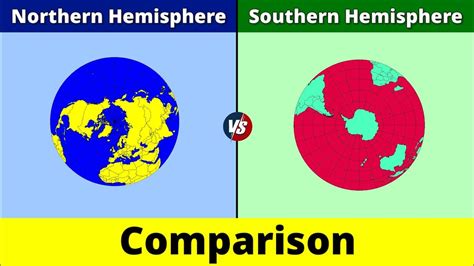 Southern Hemisphere And Northern Hemisphere