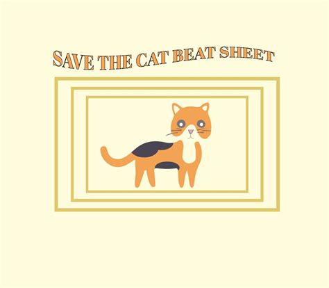 Save The Cat Beat Sheet Printable