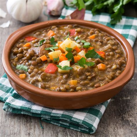 Receita Sopa De Lentilha Legumes Grupo Pq Alimentos