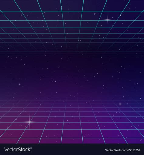 80s Retro Background Art