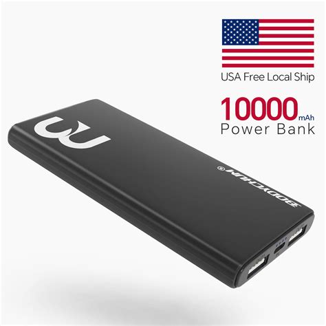 10000mAh Power Bank External Battery Pack Fast Charge For Android Phone