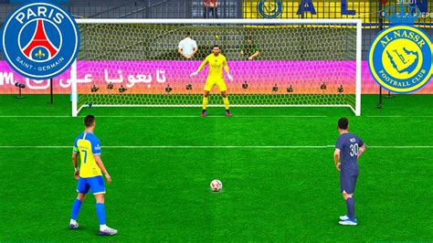 Fifa 23 Psg Vs Al Nassr Ronaldo Vs Messi I Penalty Shootout Pc