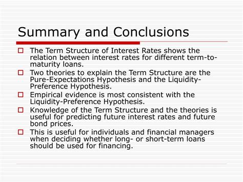 Ppt Term Structure Of Interest Rates Powerpoint Presentation Free Download Id467294