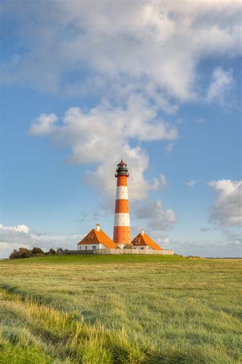 Leuchtturm Westerheversand Als Kunstdruck Oder Gem Lde