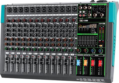 Amazon Gtd Audio Channel Professional Powered Mixer Power