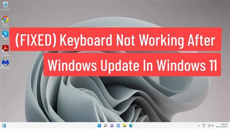 FIXED Keyboard Not Working After Windows Update In Windows 11 YouTube