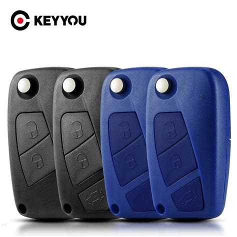 KEYYOU Flip Folding Remoto Chave Do Carro Shell Caso Capa 3 Es Fit