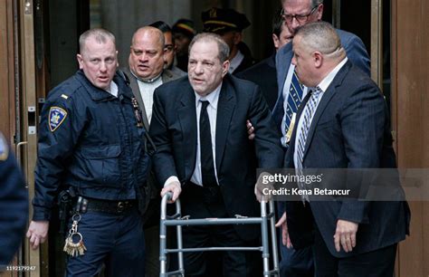 Harvey Weinstein Leaves From The Court On January 6 2020 In New York News Photo Getty Images