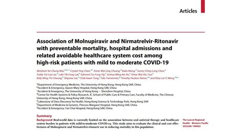 Cuhk Medicine On Twitter A Study Led By Researchers From Cu Medicine