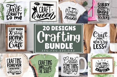 Crafting Svg Bundle Crafter Life Svg Graphic By Tinyactionshop