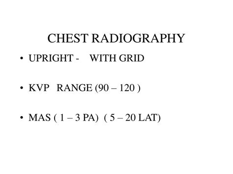 PPT Basic Radiographic Procedures CHEST LAB PowerPoint Presentation