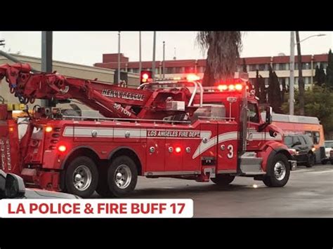 Lafd Heavy Rescue 3 Responding YouTube