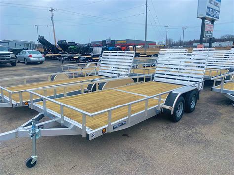 Trophy X Aluminum Utility Trailer S B Trailer