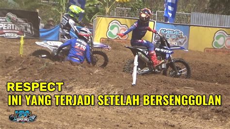 Salut Sama 2 Pembalap Ini Respect Usai Berduel Grasstrack Kasal Cup JC