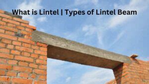 What is Lintel in Construction | Types of Lintel