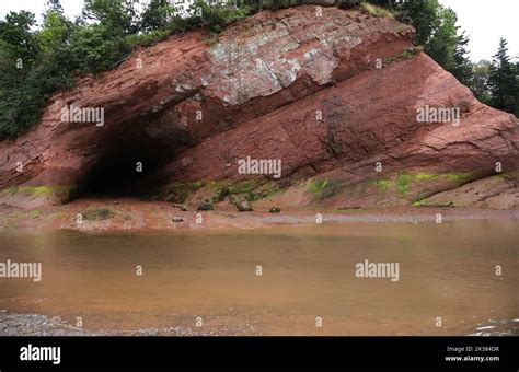 View of the St. Martin's Sea Caves, Canada Stock Photo - Alamy