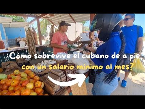 Salí a buscar comida con el salario mínimo de un cubano y pasó esto