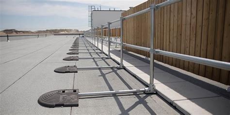 Temporary and Portable Safety Railing