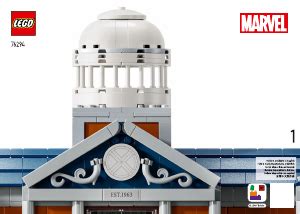 Manual Lego Set Super Heroes Avengers Tower