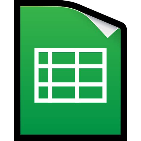 Docs, google, spreadsheet, xls icon - Free download