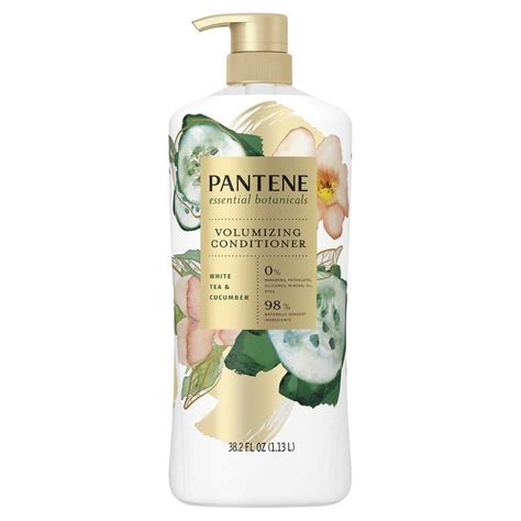 Pantene Essential Botanicals Volumizing Conditioner White Tea And