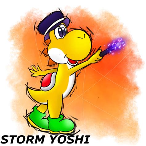 Yellow Yoshi Magical Mario Striker Style By Oscarthedog868 On Deviantart