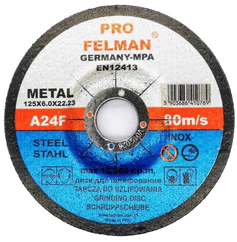 Felman Inox Tarcza Do Szlifowania Metalu X Pro X Cena