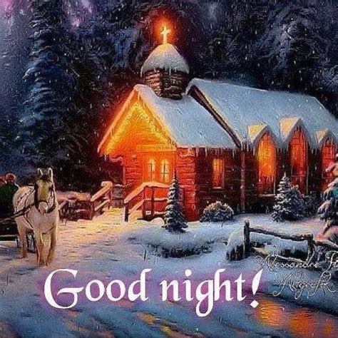 Good Night Winter Cabin Pictures, Photos, and Images for Facebook, Tumblr, Pinterest, and Twitter