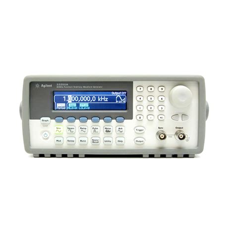 Calibration of Agilent 33250A NIST Calibration with Certificate ...