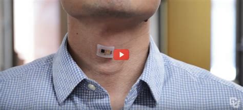 Wearable Vibration Sensor Enables Many Applications Video Health Tech