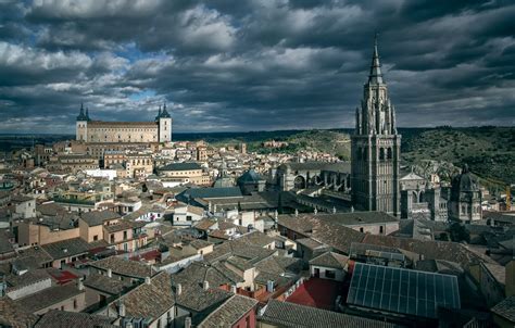 Wallpaper the city, architecture, Toledo for mobile and desktop ...