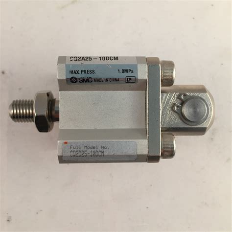 SMC CQ2A25 10DCM Compact Air Pneumatic Cylinder 25mm Bore 10mm Stroke