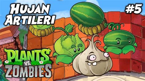 Perang Tanaman Artileri Di Atap Rumah Gw Plants Vs Zombies