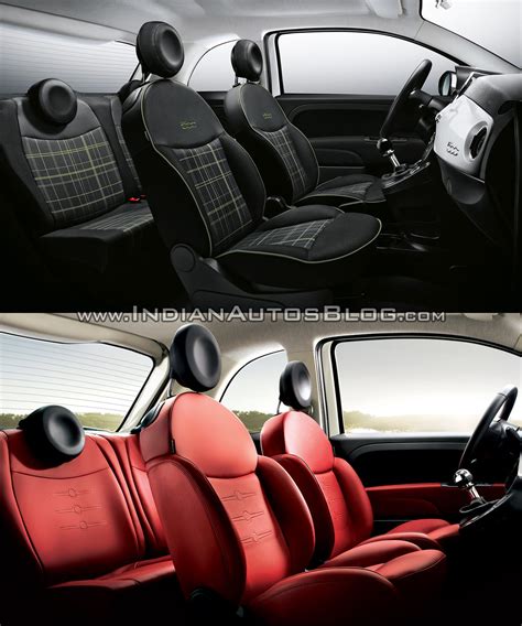 2016 Fiat 500 (facelift) vs 2007 Fiat 500 interior Old vs New