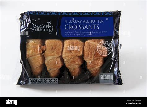 Aldi supermarket own brand Luxury Butter Croissants from there ...