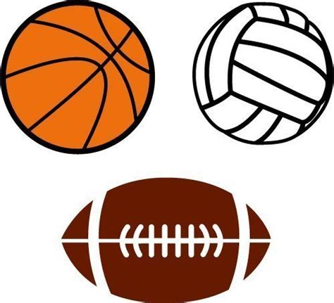 Free SVG Files SVG PNG DXF EPS Sports Balls