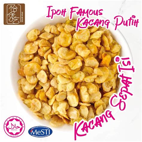 Kacang Putih Ipoh Famous Kacang Sepat Isi Salted Broad Beans Without