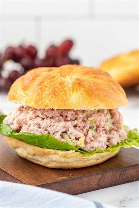 Best Ham Salad Recipe Spread Or Sandwiches Little Sunny Kitchen