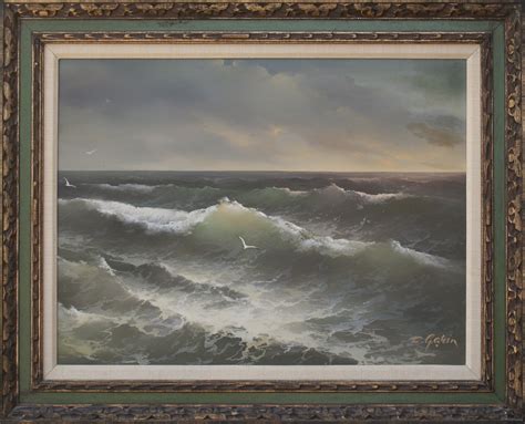 Eugene Garin Untitled Seascape Efg Private Collections