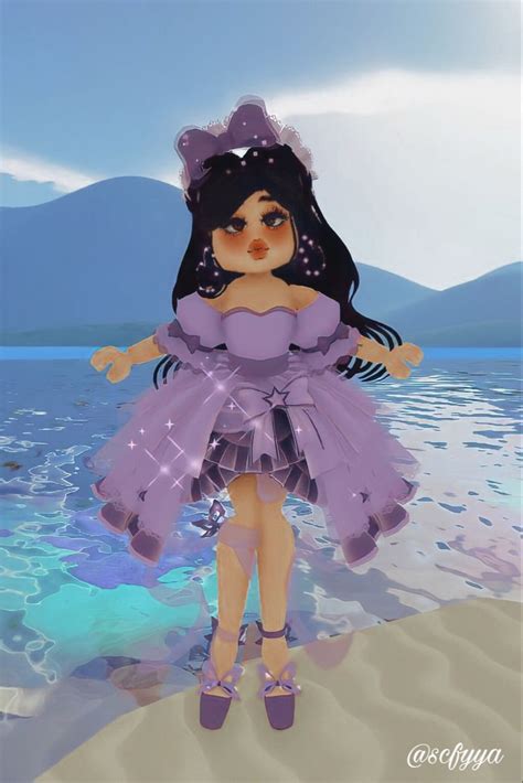 Purple Royale High Outfits