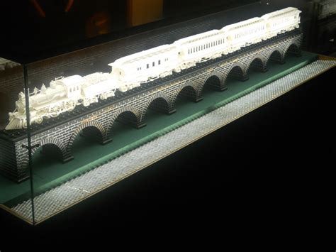 Abraham Lincoln Funeral Train Carved in Ivory