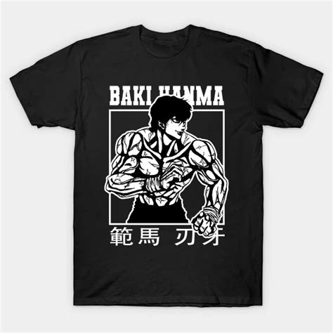 Baki Hanma The Grappler By Bolbol T Shirt Grappler Gym Tees