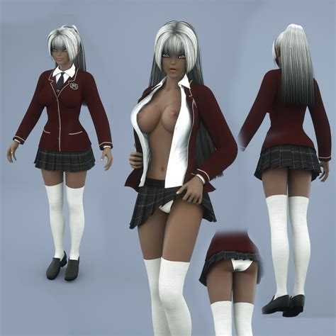 Arcia Schoolgirl By Zafo Hentai Foundry