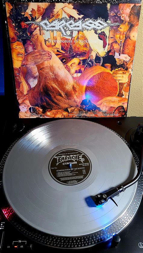 Now Spinning Carcass 2021 Reissue Of The Classic Album Symphonies Of Sickness1989 Limited