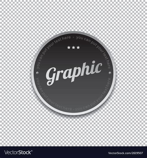 Design label Royalty Free Vector Image - VectorStock