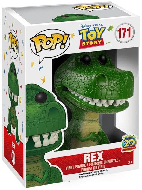 Figura De Funko Pop De Rex De Toy Story Funko Pop Toy Story Funko