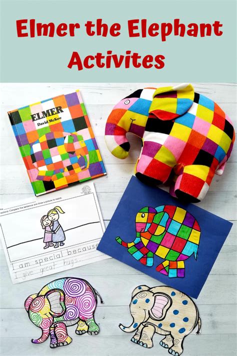 Make it a FUN Friday with these Awesome Elmer the Elephant Activities