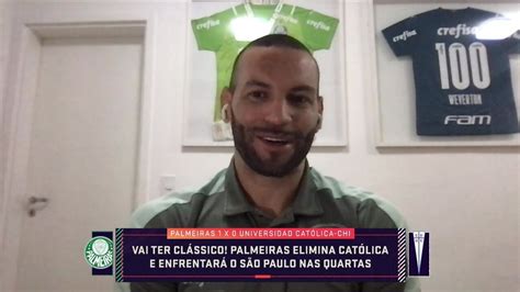 Weverton analisa confronto de gigantes entre Palmeiras e São Paulo na